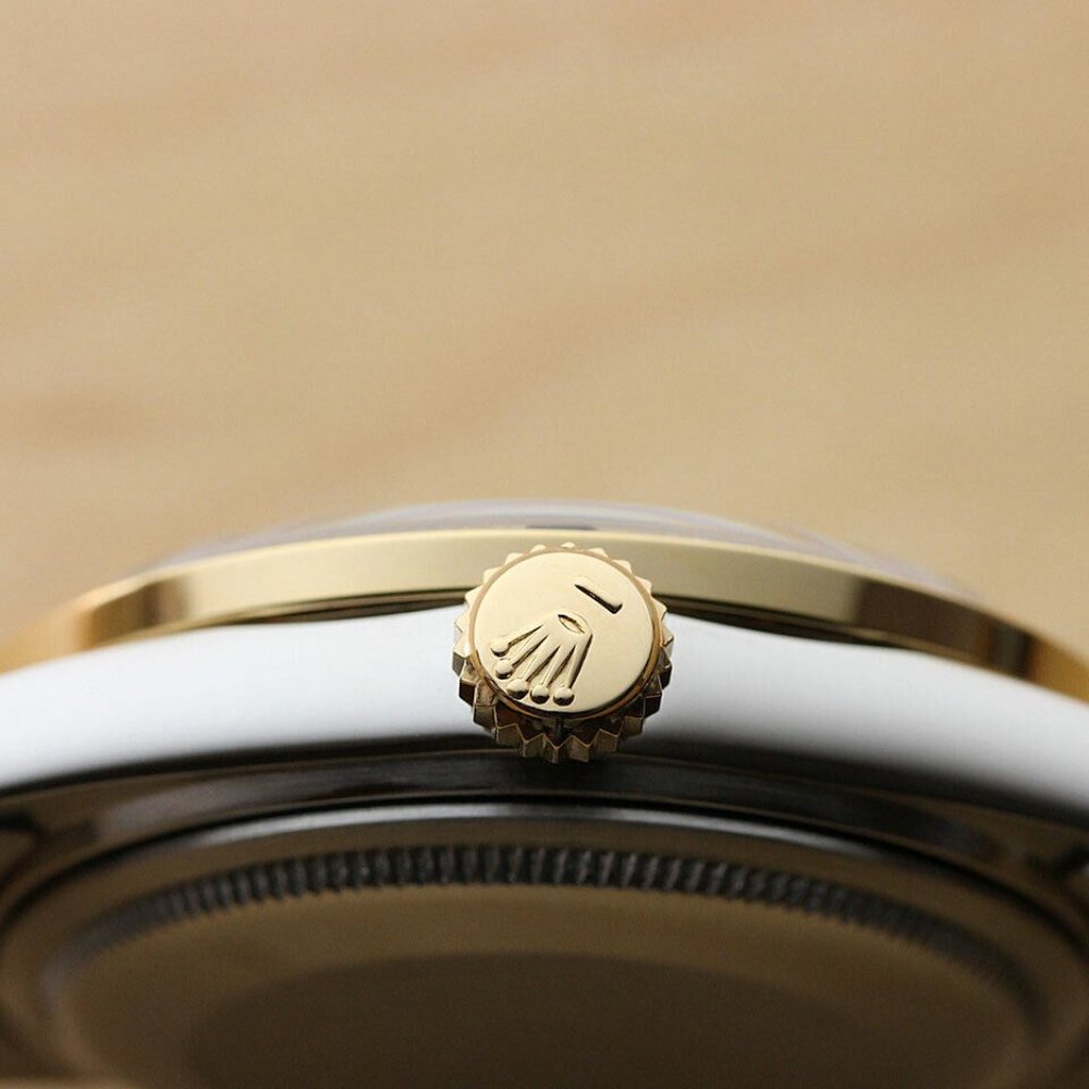 Rolex Men's Two Tone Diamond Watch! Mint! - Picture 8 of 8